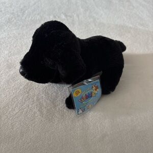 NWT Unused Code Webkinz Ganz Black Lab Plush HM136